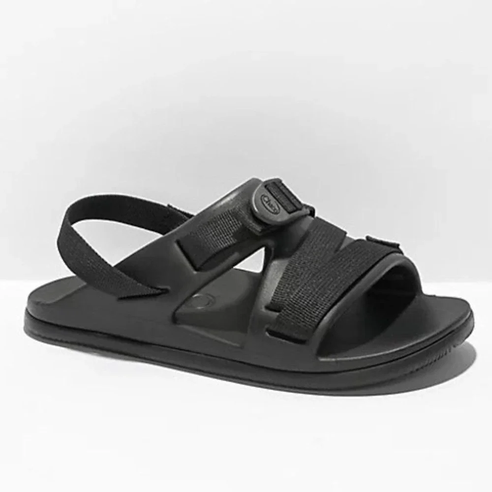 Chaco Chillos‎ Black Sport Slingback Strap Sandals Men's Size 11 Beach Water